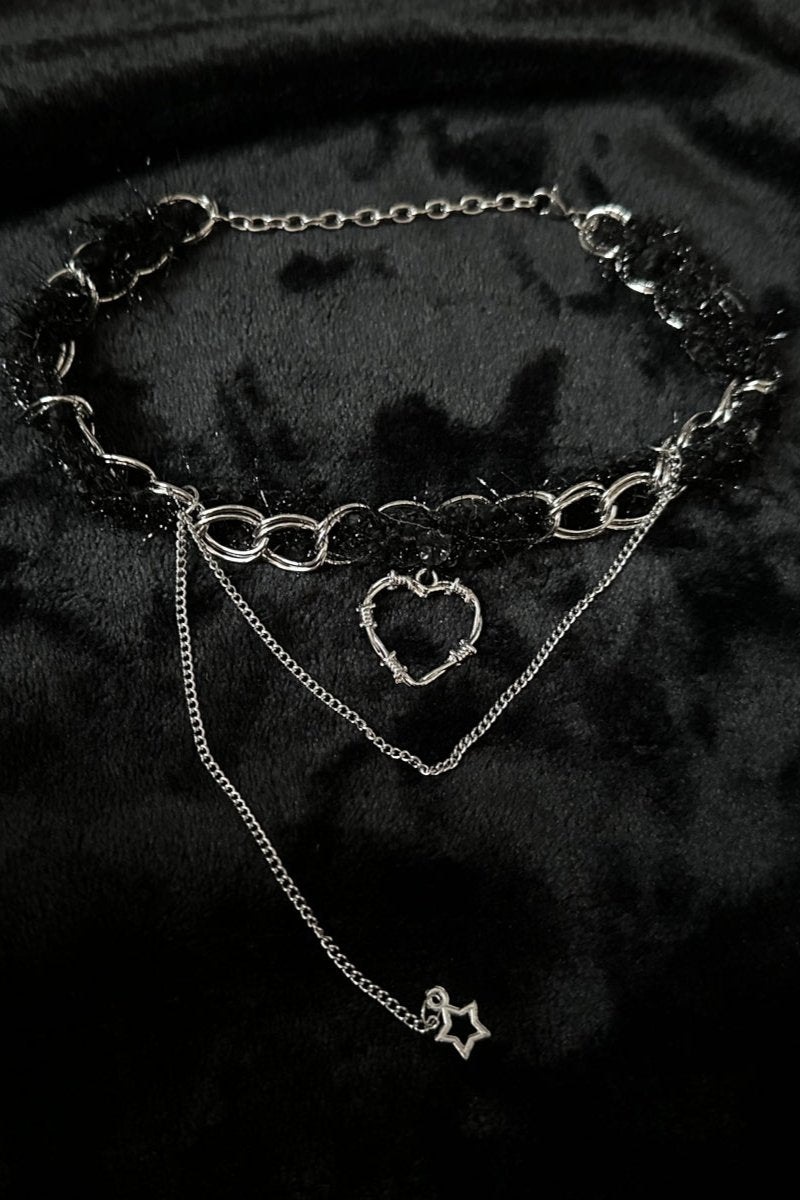 Gothic Lolly Ta Chain Clavicle Color