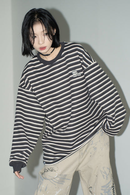 Striped Long Sleeve T-Shirt