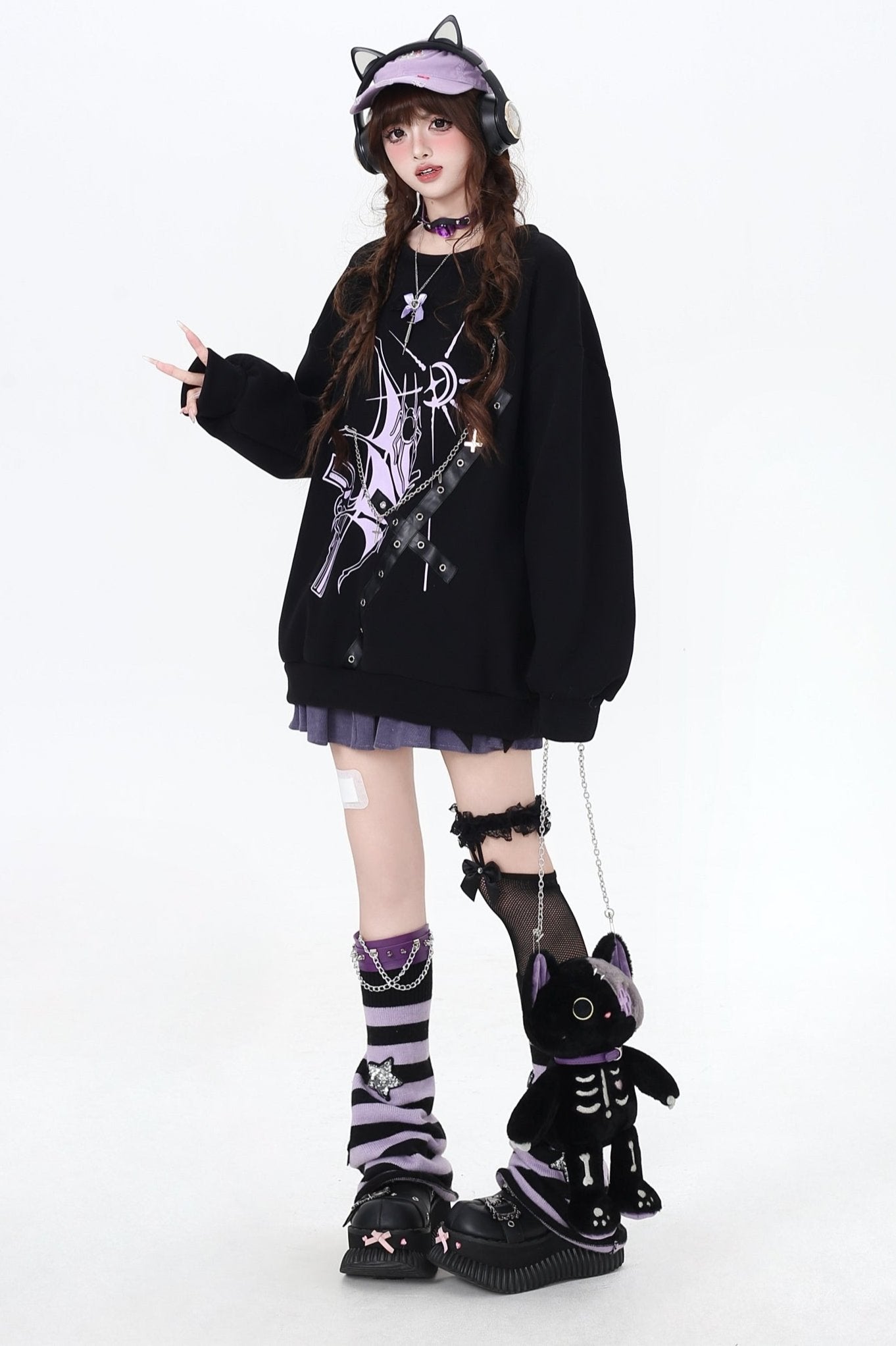 サブカルフリーススウェット