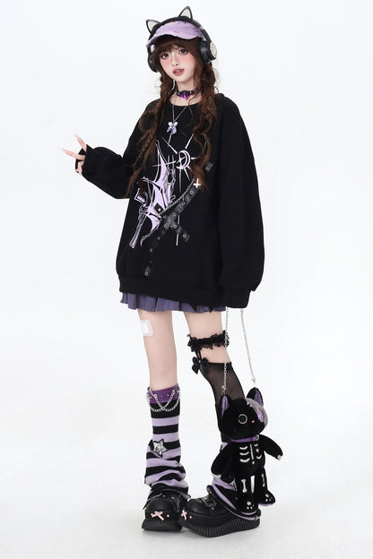 サブカルフリーススウェット