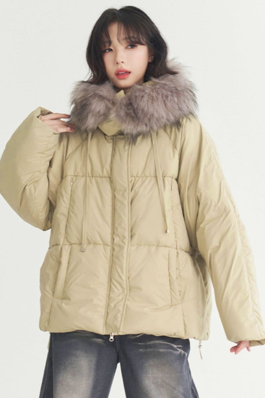 Loose food cotton jacket