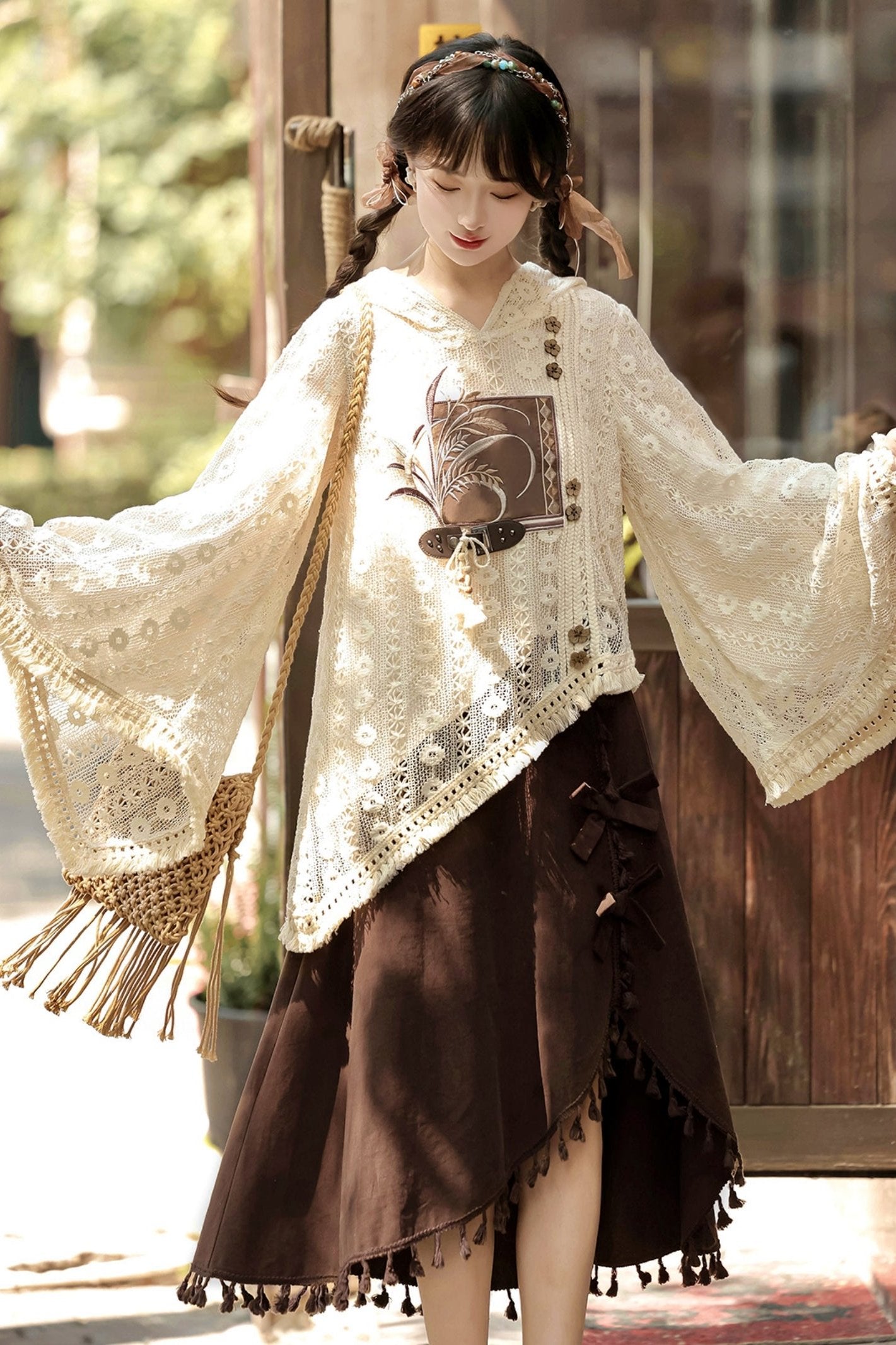 Hanfu China Top + Skirt