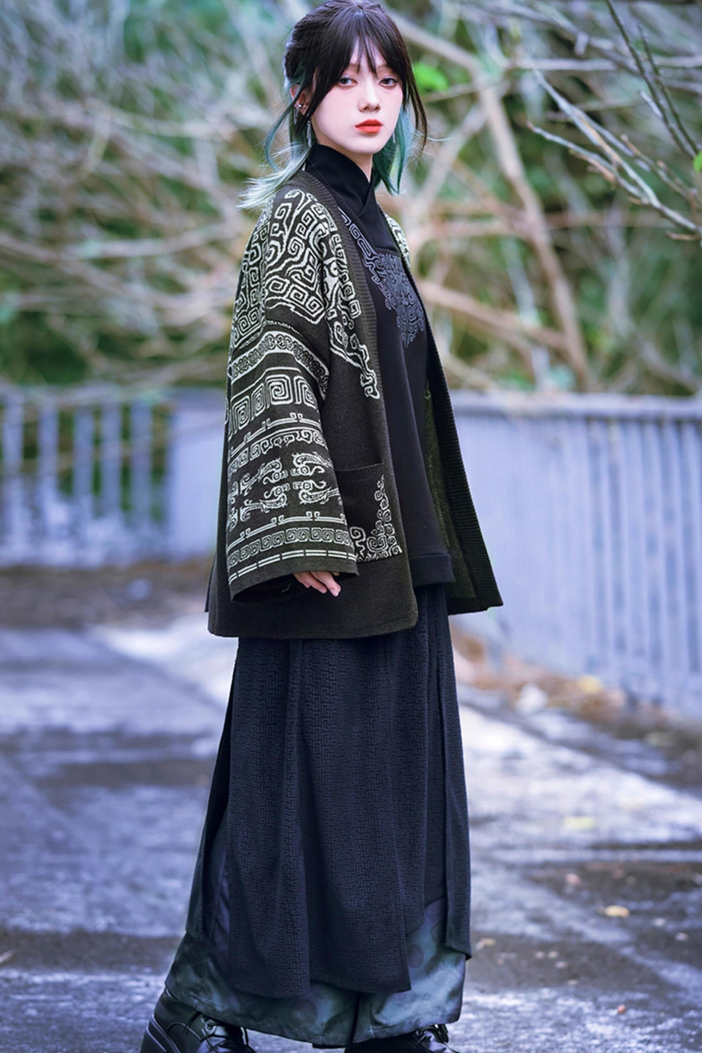 Jacket Retro Style Cardigan 