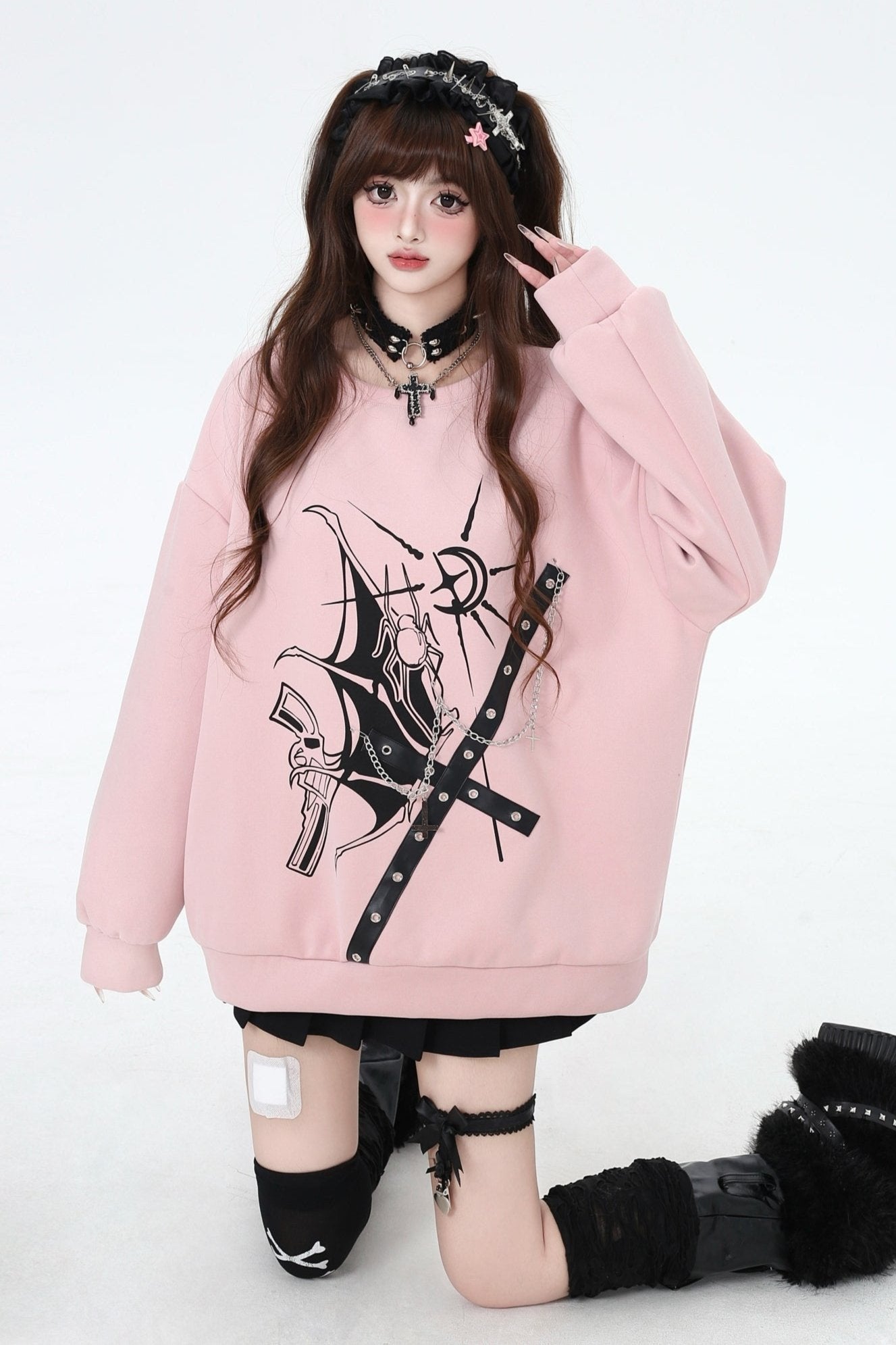 サブカルフリーススウェット