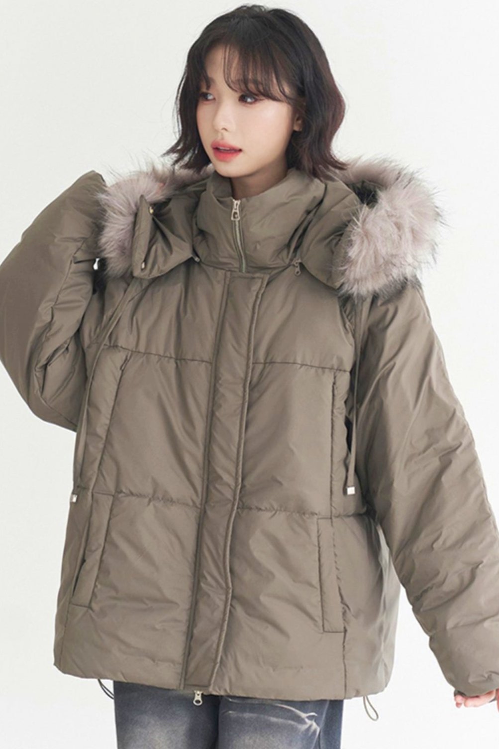 Loose food cotton jacket