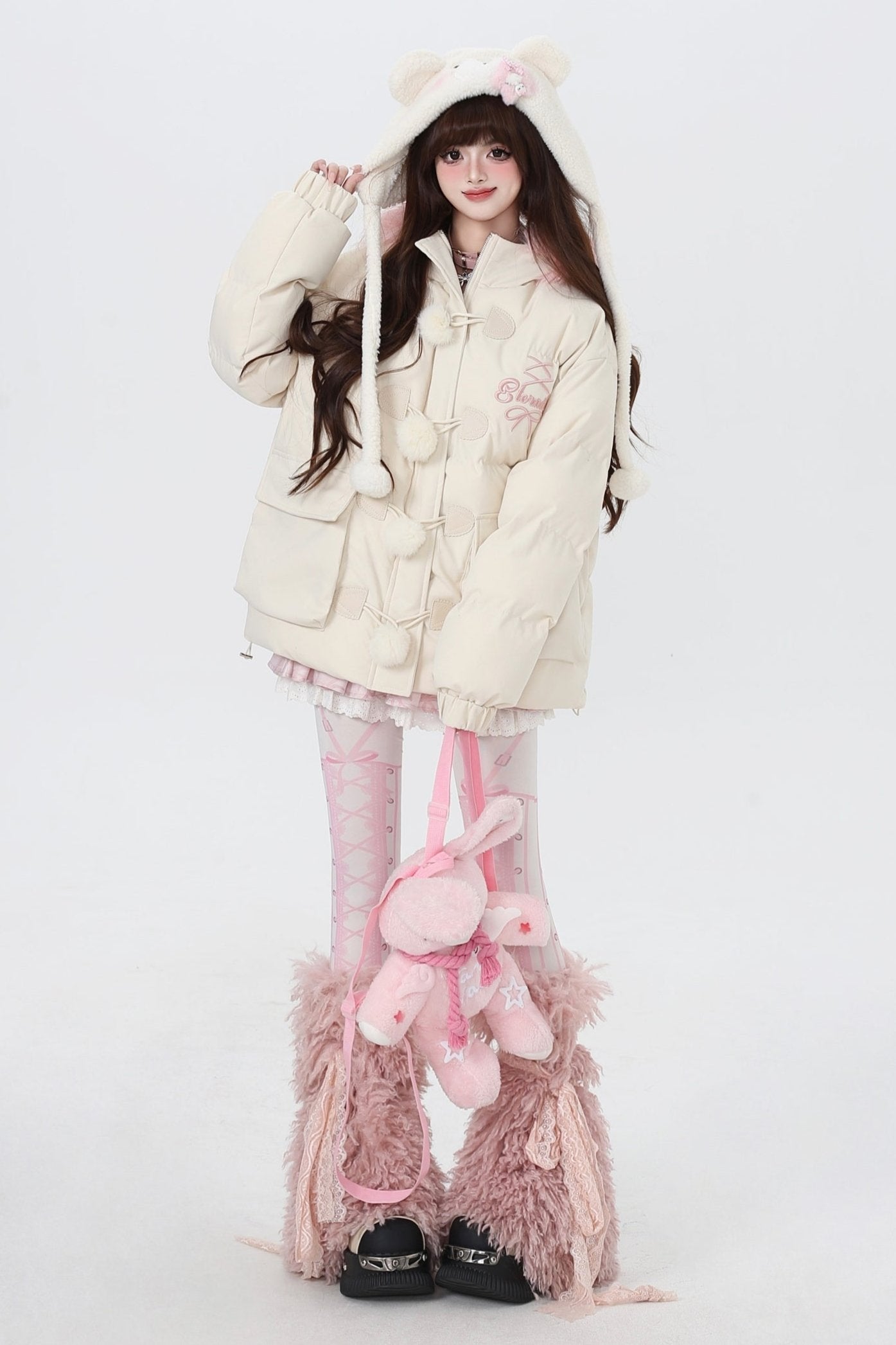 Sweet Velvet Far Collar Jacket