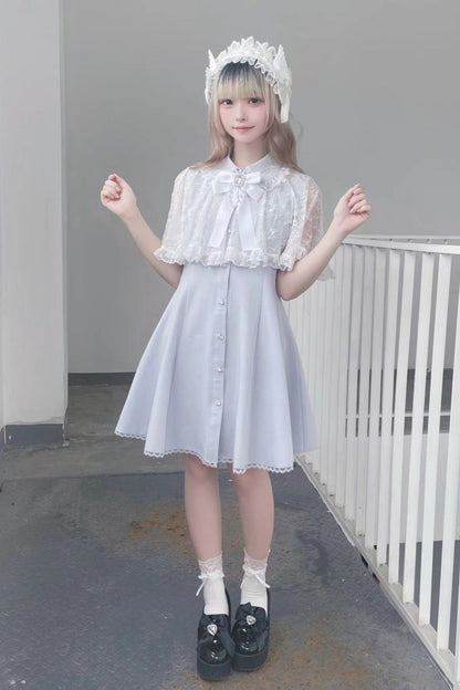 Sweet Doll Lace Ribbon Dress