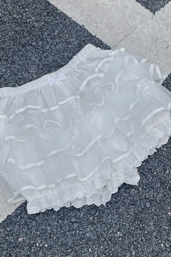 パンプキンレースセーフティスカートショーツ