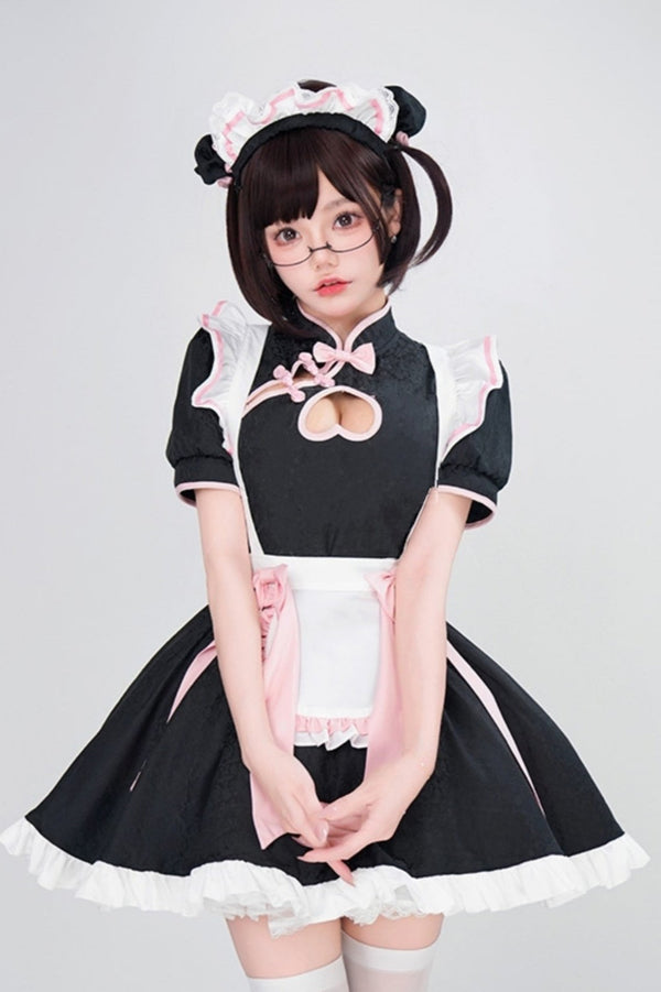 Chinese Lolita Cosplay Maid Dress