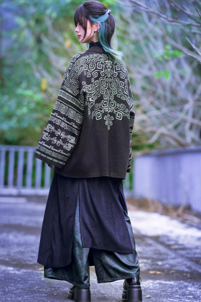 Jacket Retro Style Cardigan 