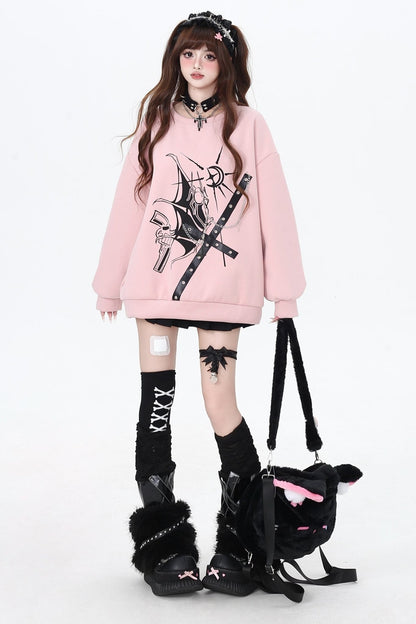 サブカルフリーススウェット