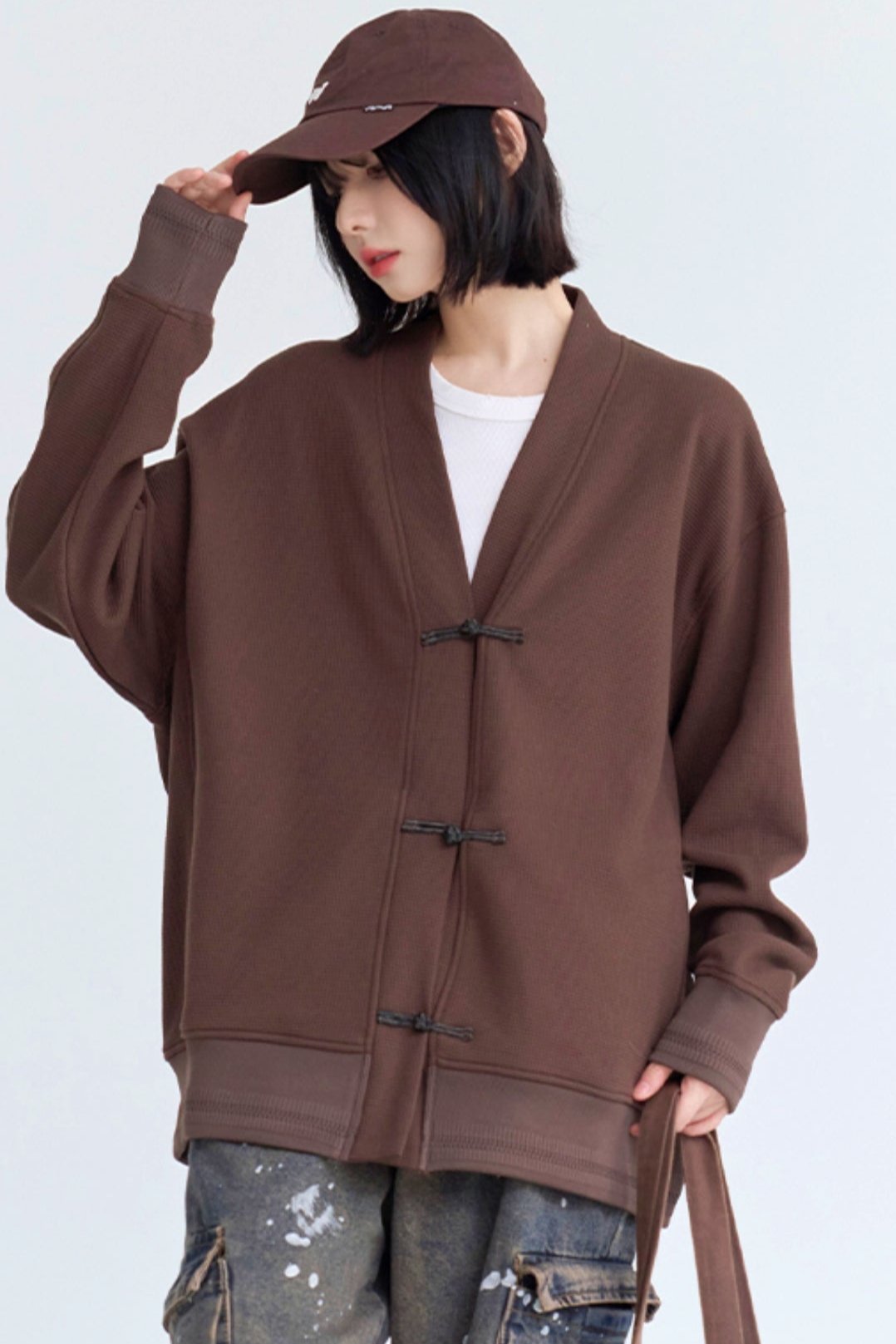 Loosfit Disk Boton Jacket