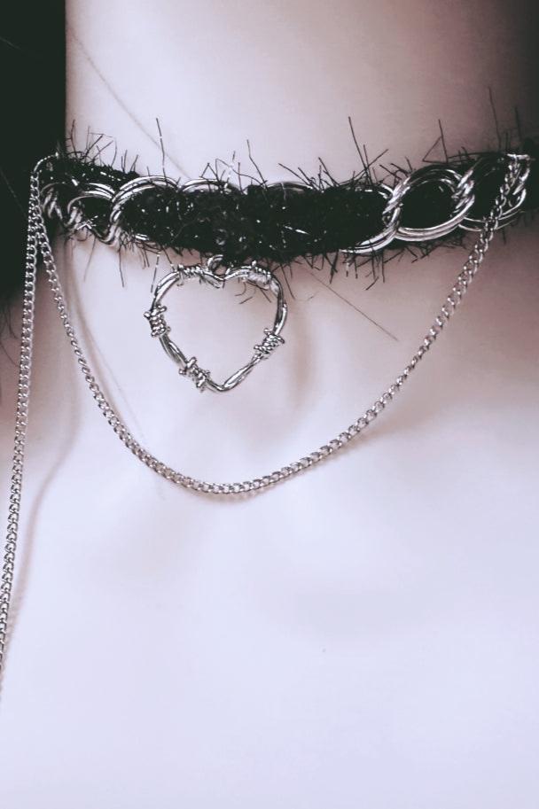 Gothic Lolly Ta Chain Clavicle Color