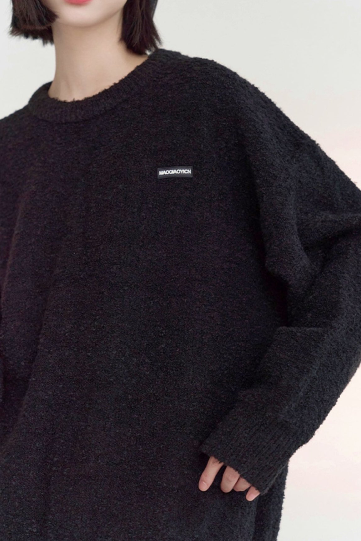 Plash crew neck sweater