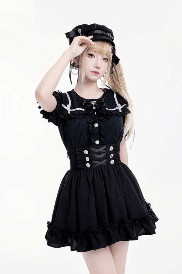 ジャパニーズレーススクエアネックシャツ