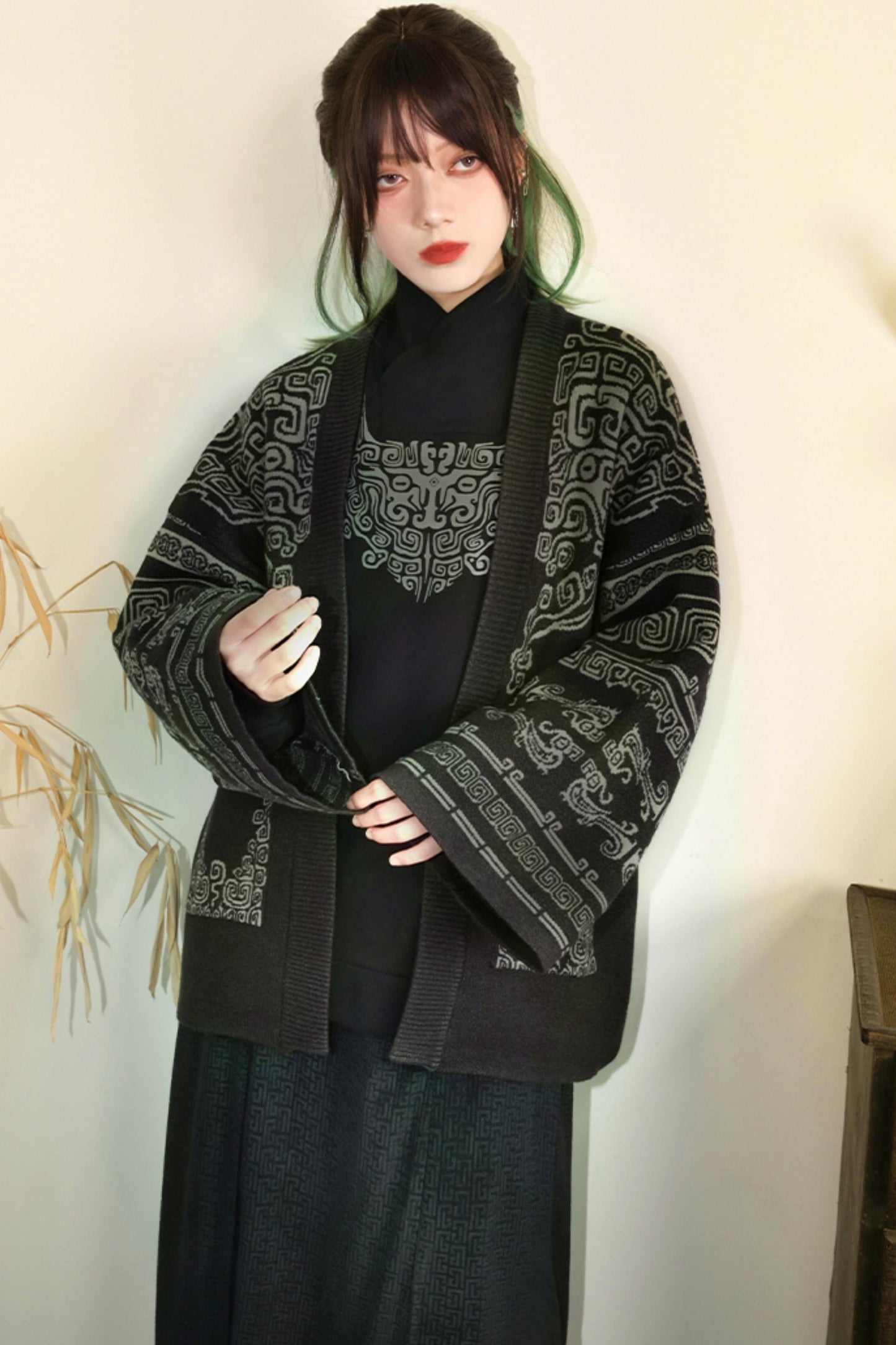 Jacket Retro Style Cardigan 