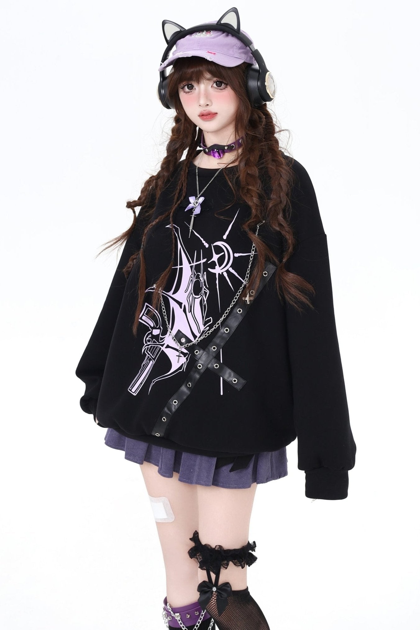 サブカルフリーススウェット