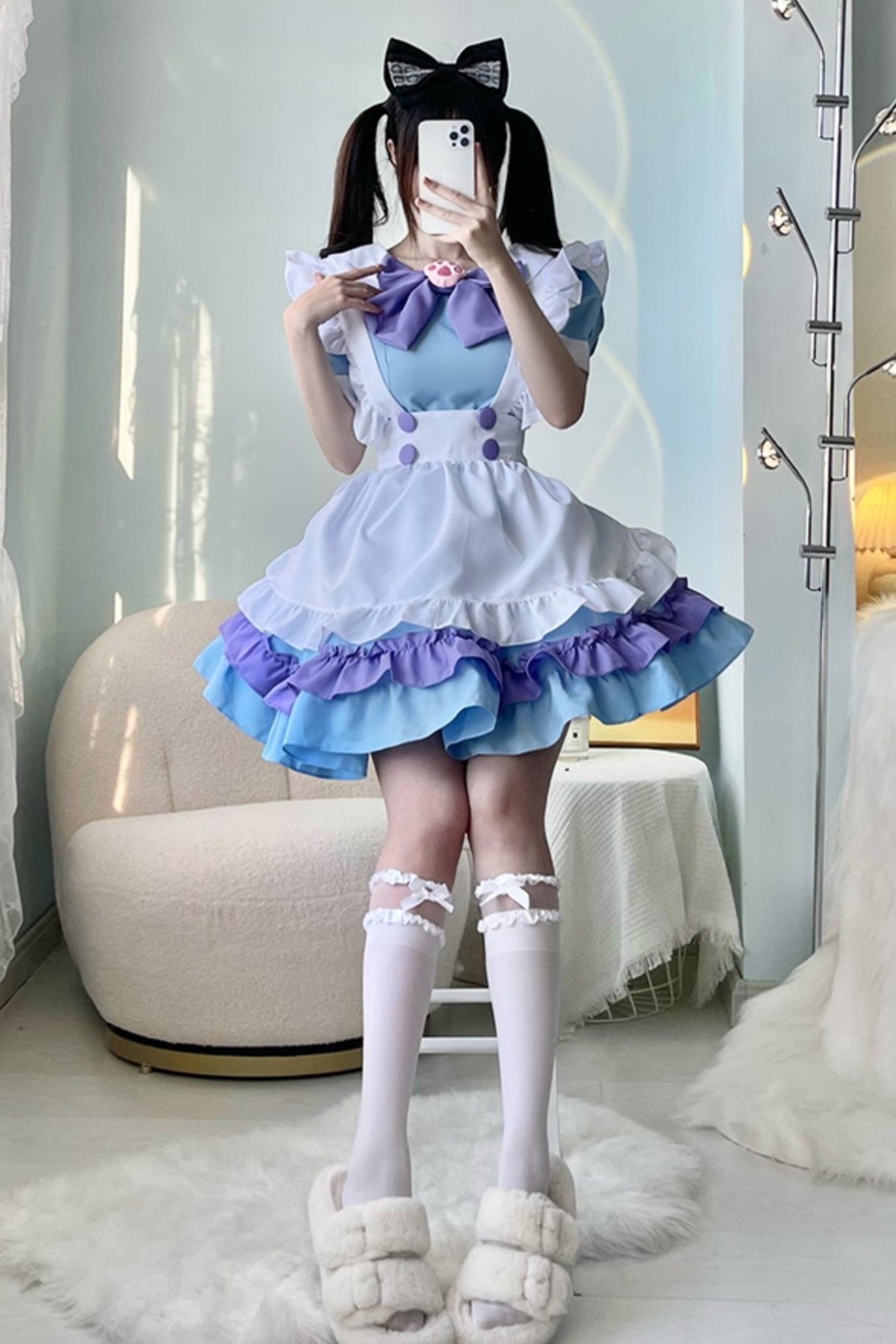 Cute Cat Lolita Maid Dress Belchic