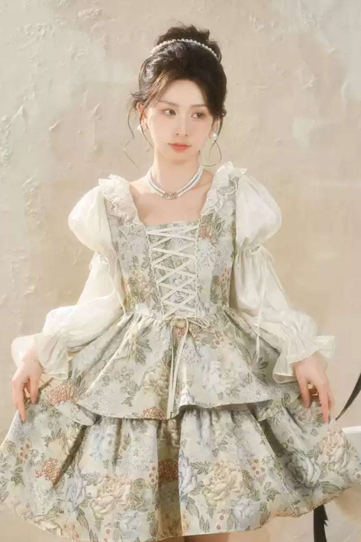 French Princess Style Dress