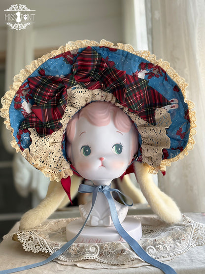 [Deadline for reservations: January 31st] Forest Berry Rabbit Series Bonnet Catsuit Belt