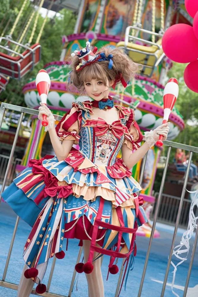 [Reservation deadline: September 28th] Circus Sweet Lolita Choker Dress Set