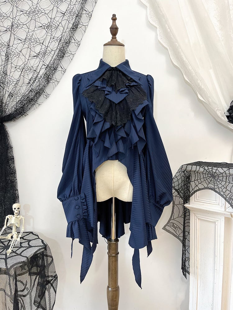 【12月29日予約締切】ダークゴシックエレガントレースフリルジャボ