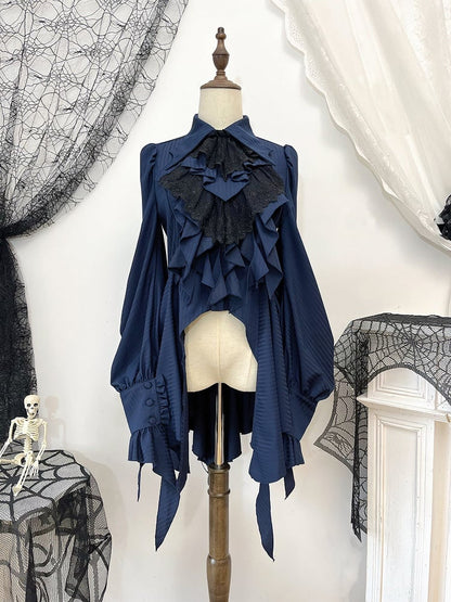 【12月29日予約締切】ダークゴシックエレガントレースフリルジャボ