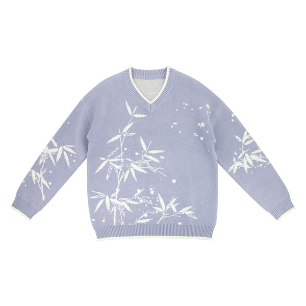 Falling Flowers National Style Sweater