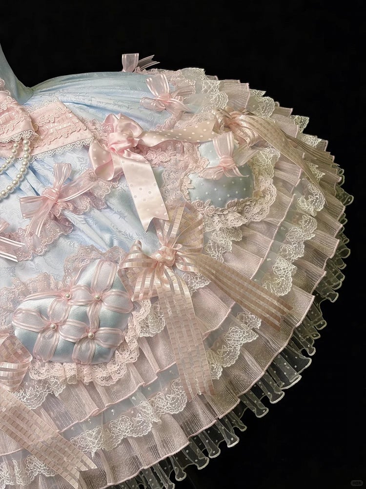 【12月26日予約締切】ピュアスイートローズファンタジーティアードロリータドレス