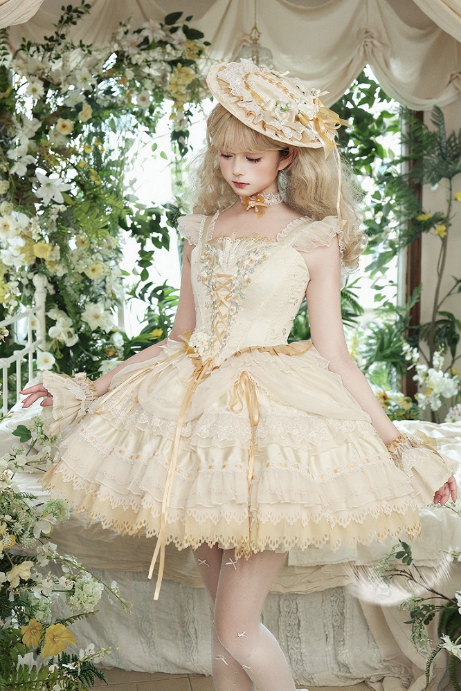[Pre-order Deadline: April 5] Floral Embroidery Lolita Princess Series Accessories