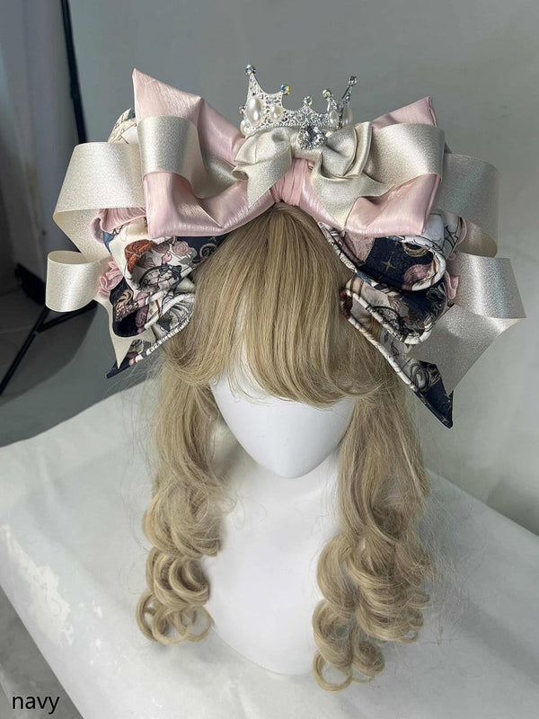 [Pre-order Deadline: September 28] Alice Classical Lolita Series Accessories (Bunny Ear Mini Hat/Ribbon Kc)