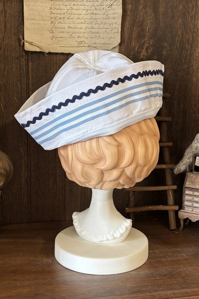 [Vorbestellartikel] Marine-Streifen-Sailor-Lolita-Serie Sailor-Schleifenhut