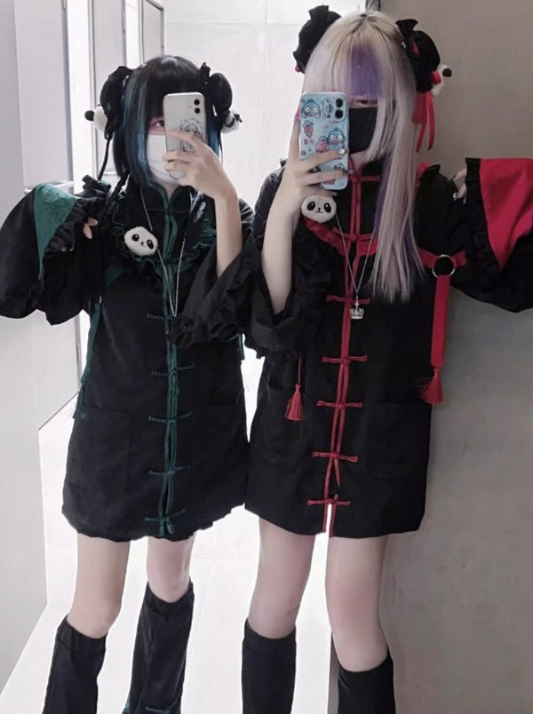 チャイナサブカルチャーパンダドレス