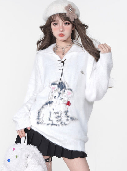 Real Cat Over Hood Hooded Hoodie