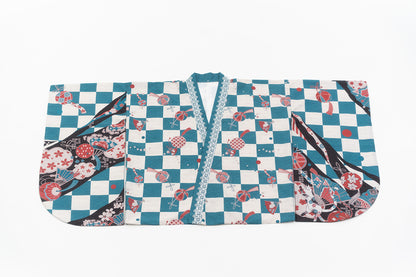 レトロ手毬和装トップス