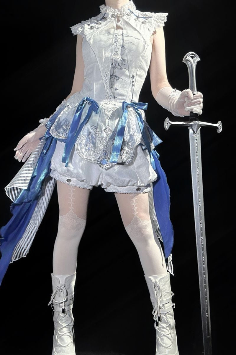 【予約商品】皇子モードスタイルサスペンダースカート＋ショートパンツ＋ショール