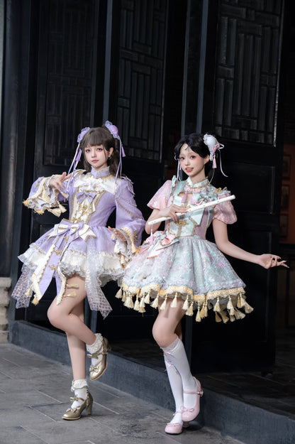 【予約商品】チャイナドリームアイドルステージロリータドレスセット