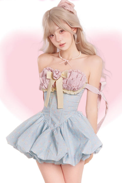 シュガーブループリンセスバルーンドレス