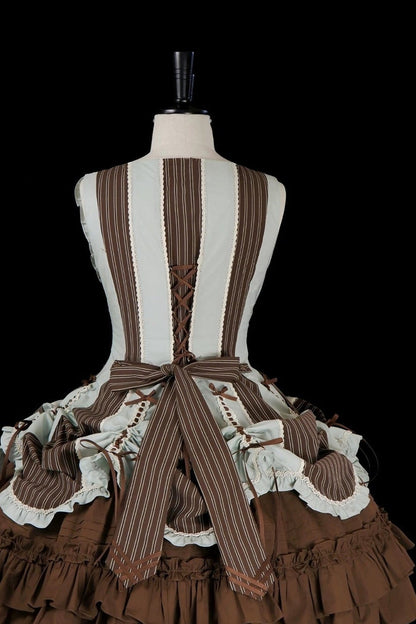 Robe lolita style poupée victorienne