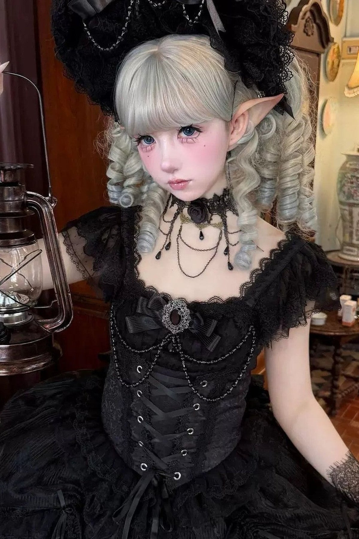 Gothic Dark Style Jsk Dress