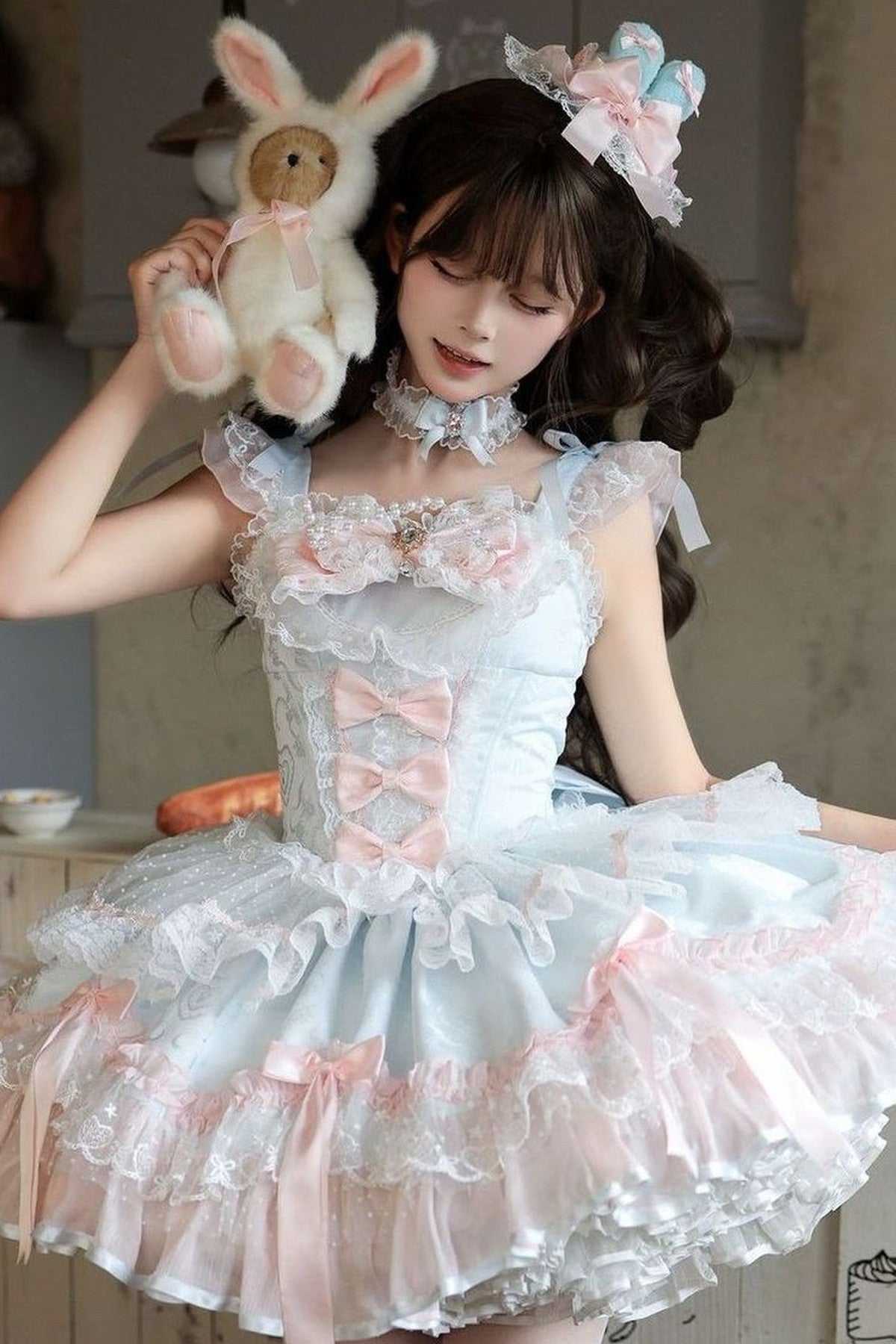 Ballet Lace Strap Dress