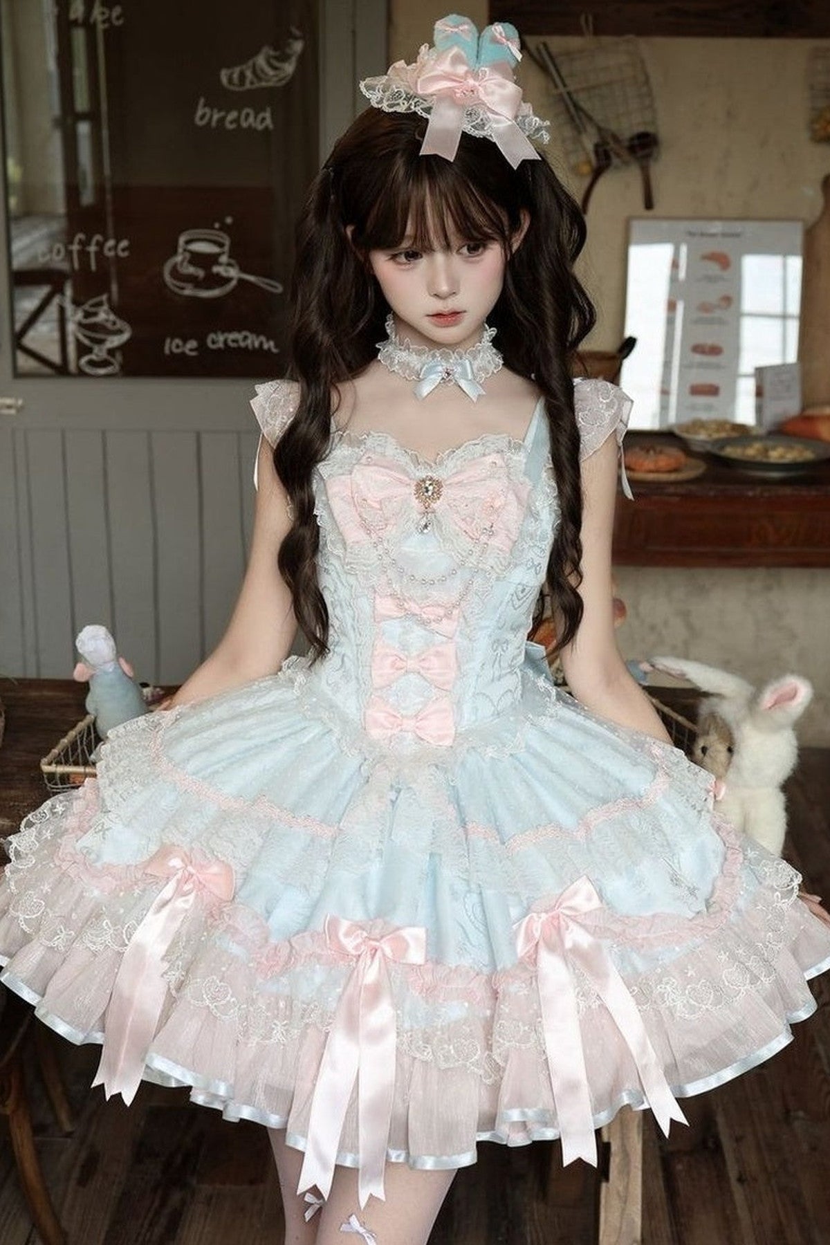 Ballet Lace Strap Dress