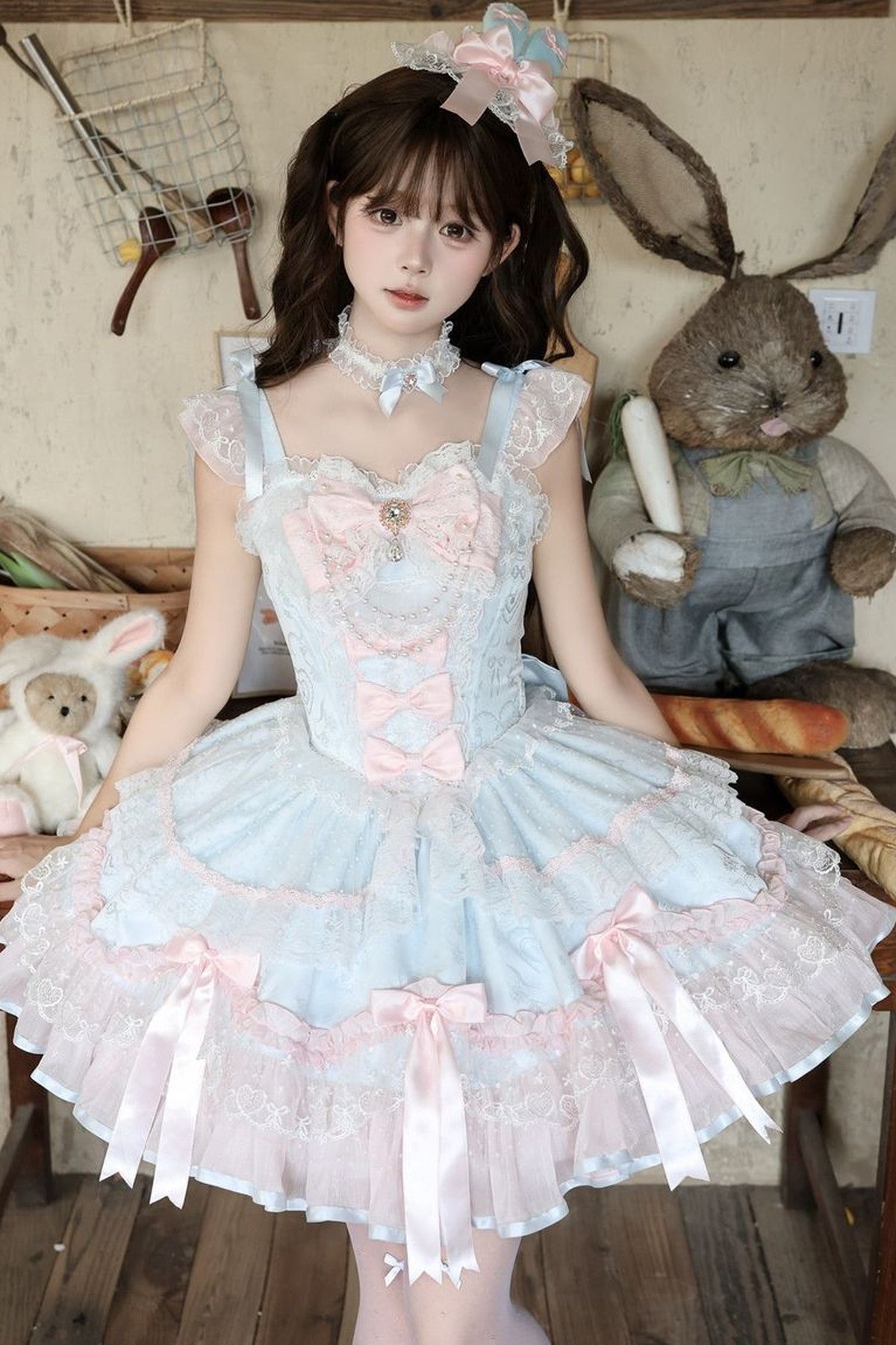 Ballet Lace Strap Dress