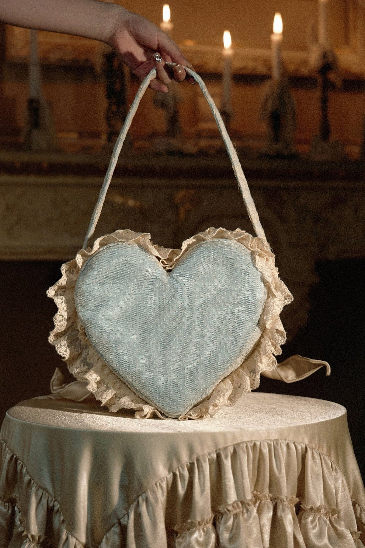 Cherry Heart Cake Handbag