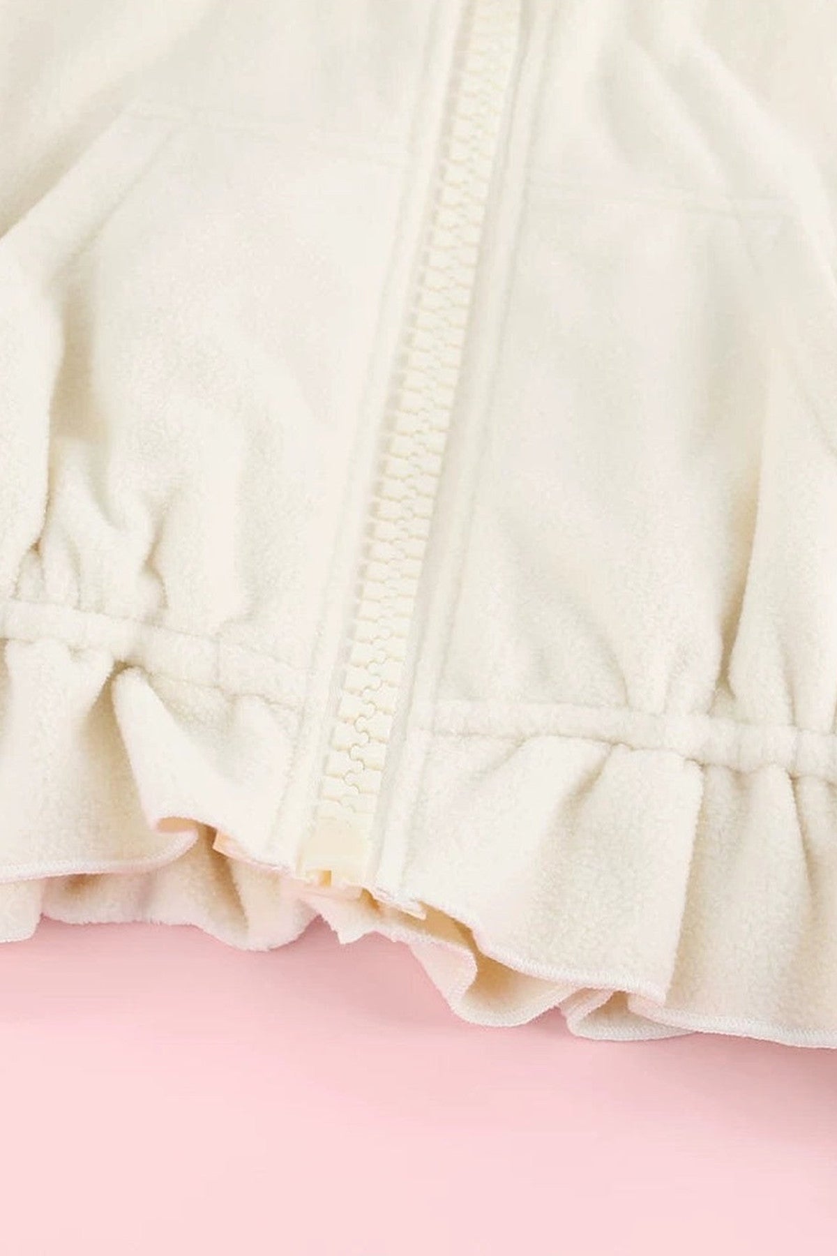 Rabbit Ear Jacket and Pink Plaid Cake Skirt Set-Up