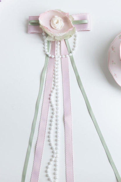 Ölgemälde-Lolita-JSK-Set mit hoher Taille