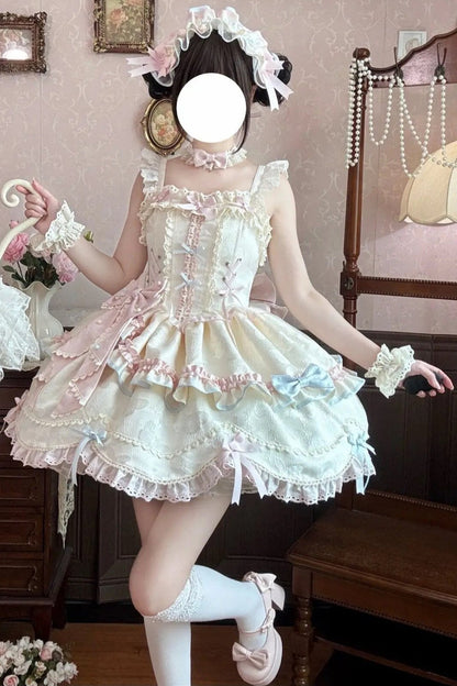 Robe crème style ballet
