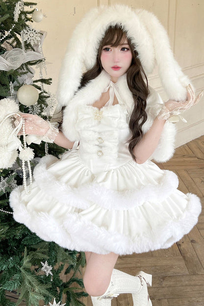 Snow Bunny Princess Dress