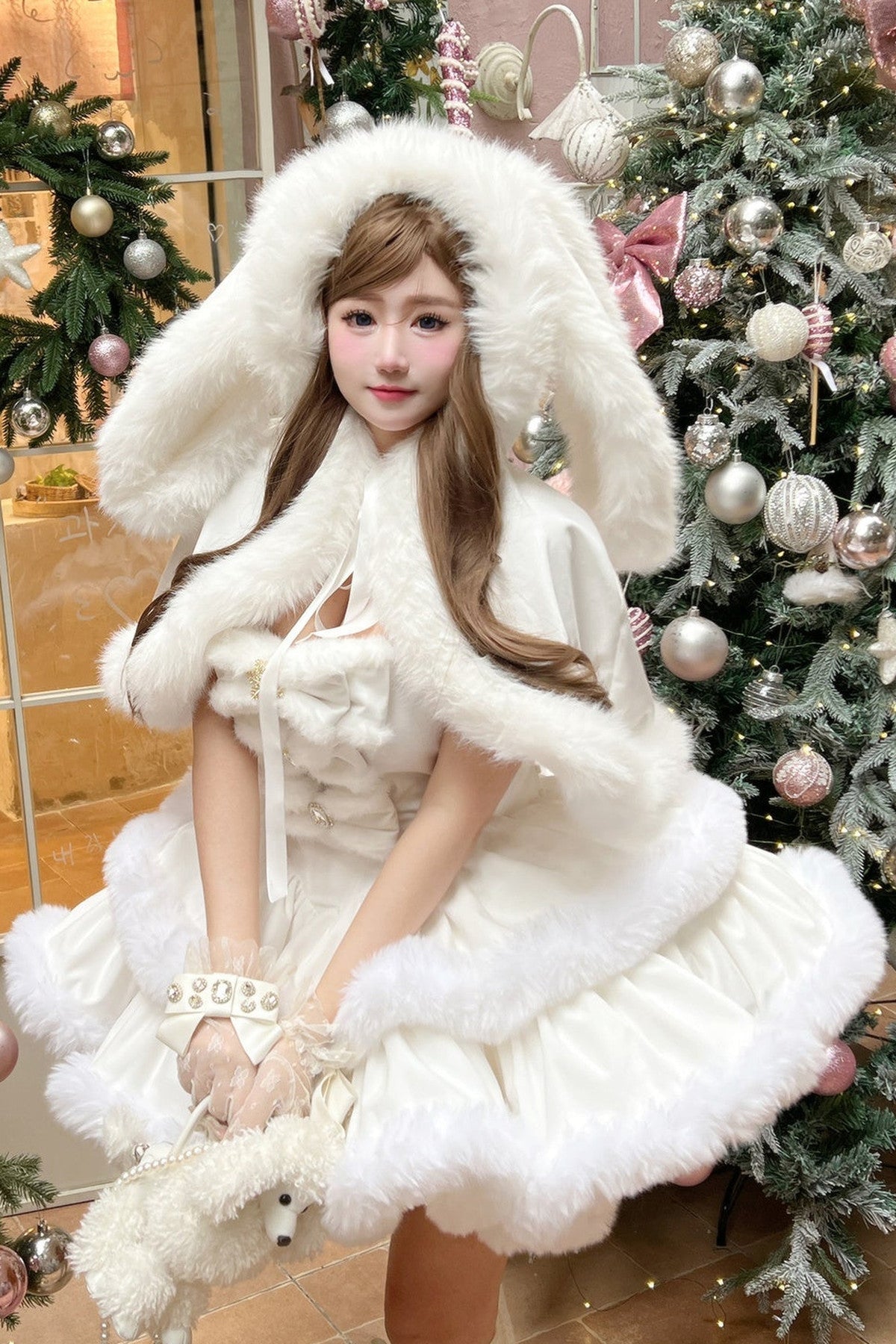 Snow Bunny Princess Dress