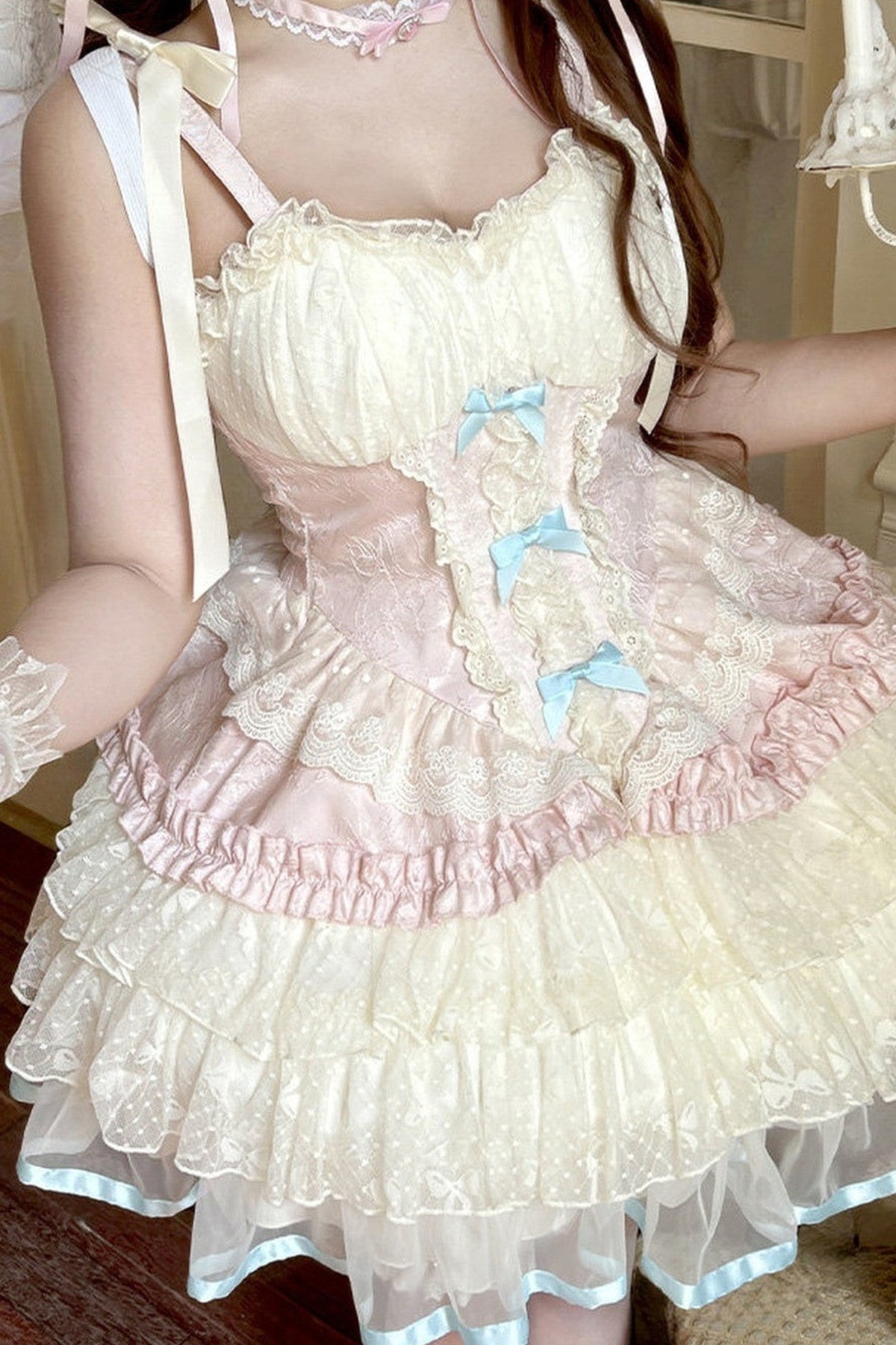 Dreamy Peach Ballet Dress